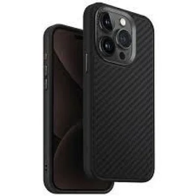 Cover Iphone 15 Pro Magclick Charging Keva Uniq - Carbon (Black)